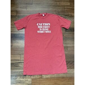 Women's Vintage T shirt Night Gown Y2K 80s 90s Pink One Size Sleepshirt